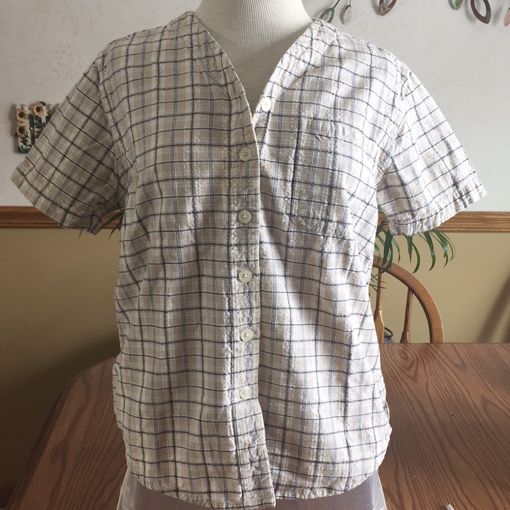 AMERICAN WEEKEND PLAID SHIRT *
